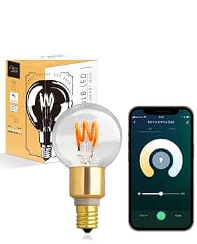 Amazon.co.jp: 【Alexa対応】E17 エジソンバルブLEDスマート DUO